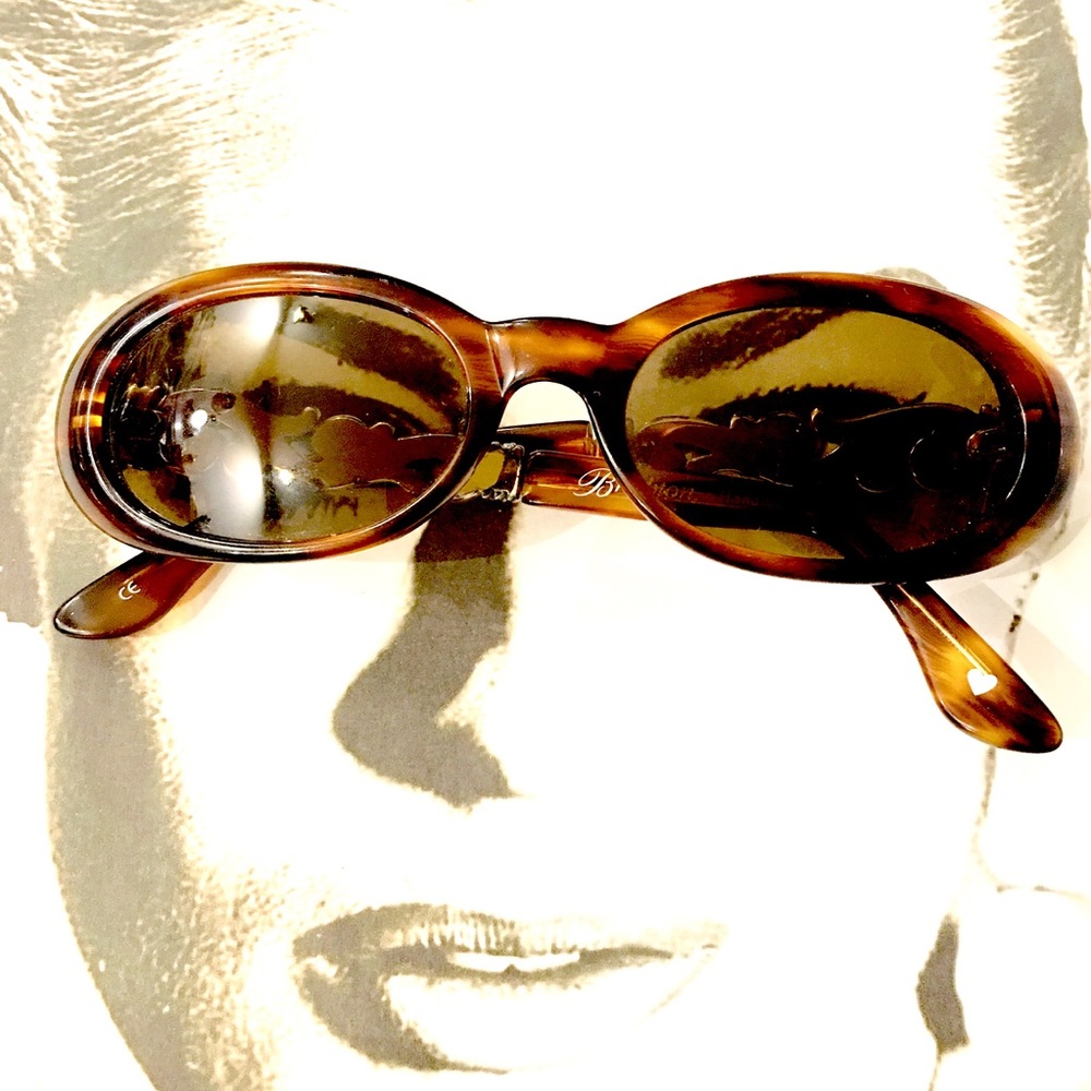 Brighton Sound of Music Tortoise Silver Sunglasses